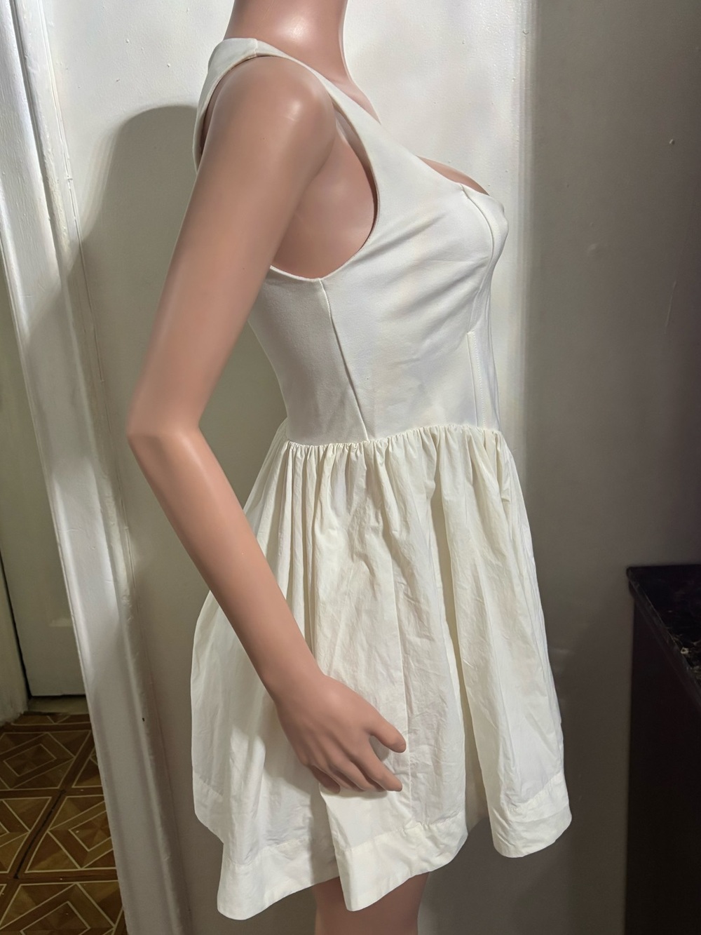 NWT BHLDN by Anthropologie Sleeveless Scoop-Neck Fit & Flare Mini Dress - Picture 6 of 15